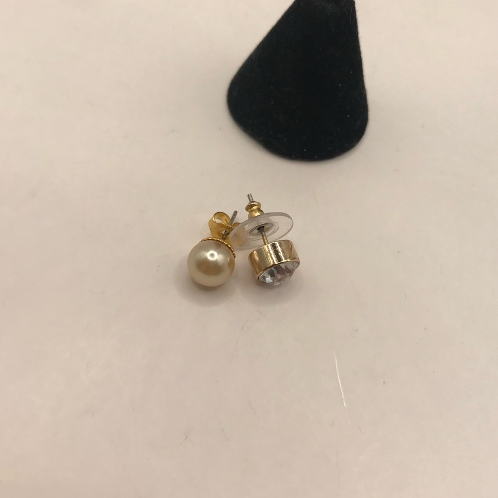 Gold-Tone Convertible Earrings - Picture 3 of 8